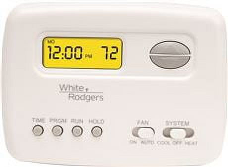 Emerson 1F78-151 Single-Stage Programmable Digital Thermostat, 5-2 Day