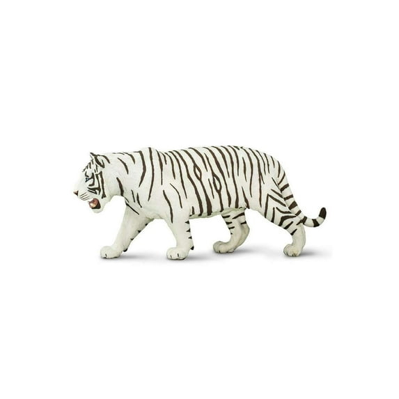 Safari Ltd. White Siberian Tiger Figurine - Realistic 10" Figure - Educational Toy for Boys, Girls, & Kids Ages 3+
