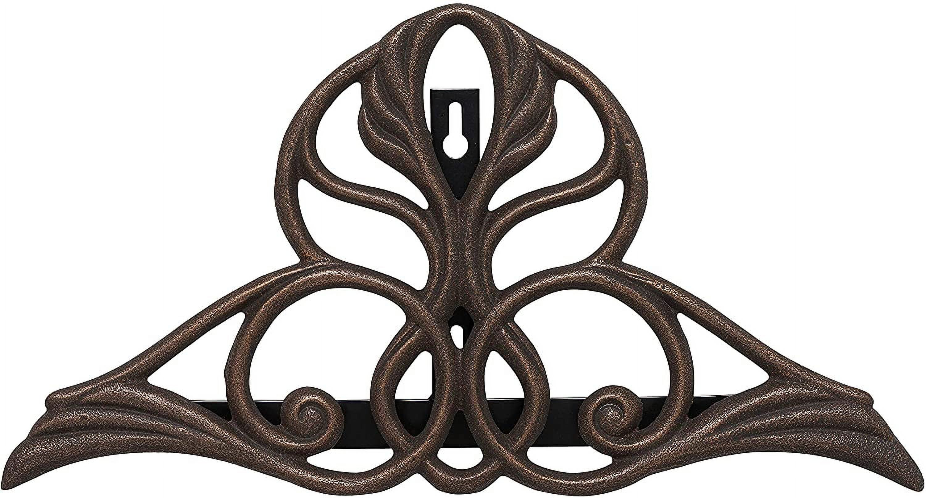 Whitehall Products Victorian Hose Holder, Oil Rub Bronze