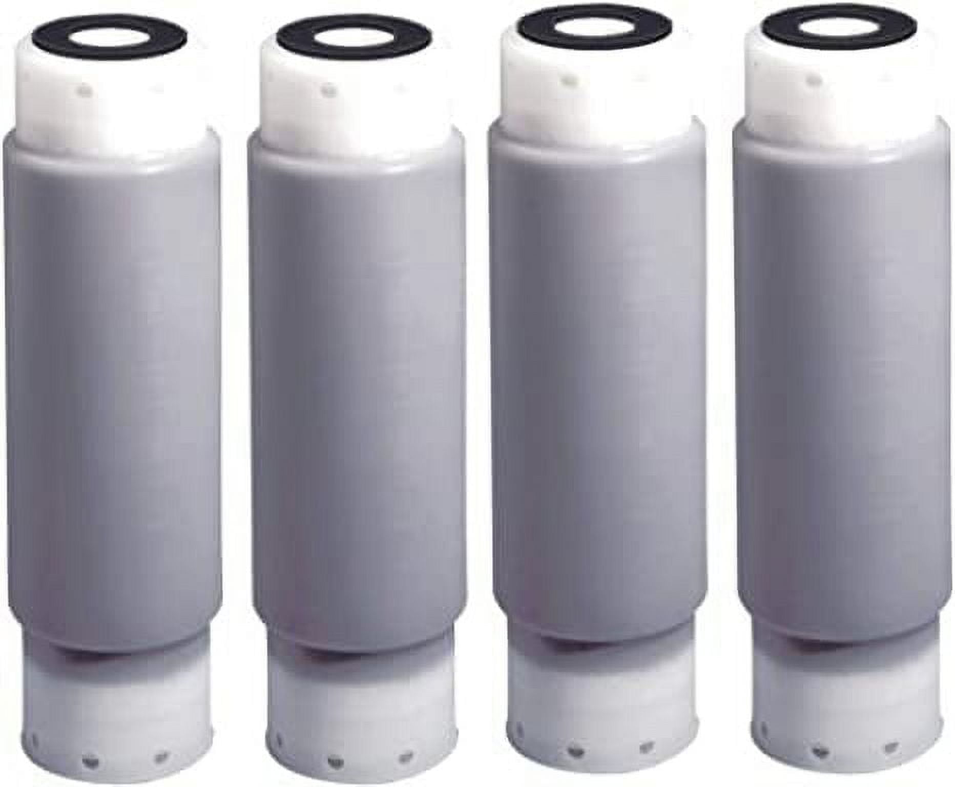 Whole House Water Filter, Compatible Kit for 3M Aqua-Pure AP117 Drinking Water System, WHKF-GAC for Chlorine, Dirt and Rust Reduction, Pack of 4