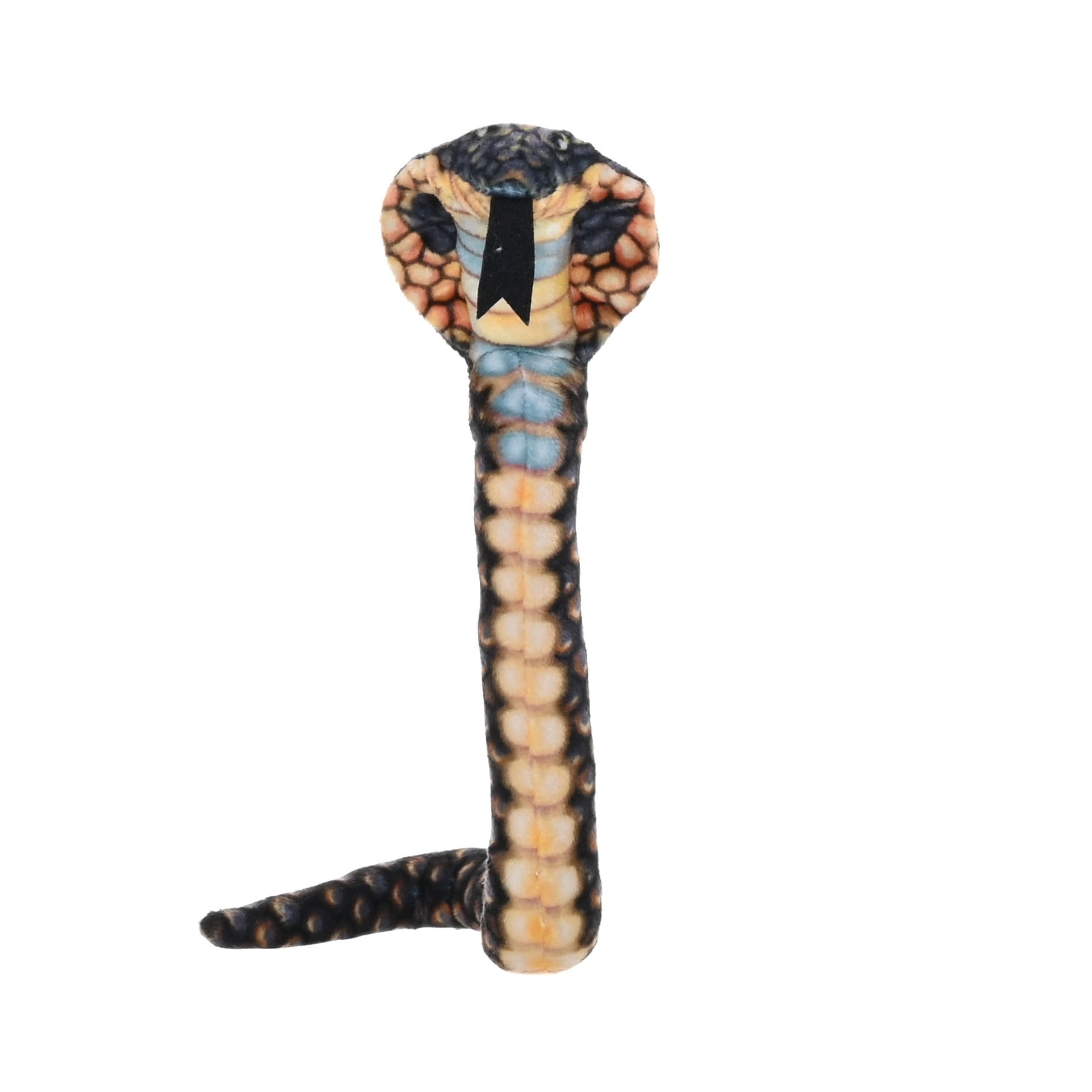 Wild Republic Coilkins Hooded Cobra Stuffed Animal, 12 Inches