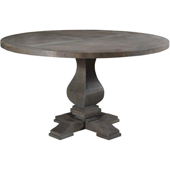Cambridge Willoughby 54" Round Mango Wood Pedestal Dining Table