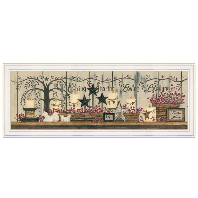 Willow Tree Shelf Collection by Linda Spivey Printed Art Wood Multi-Color
