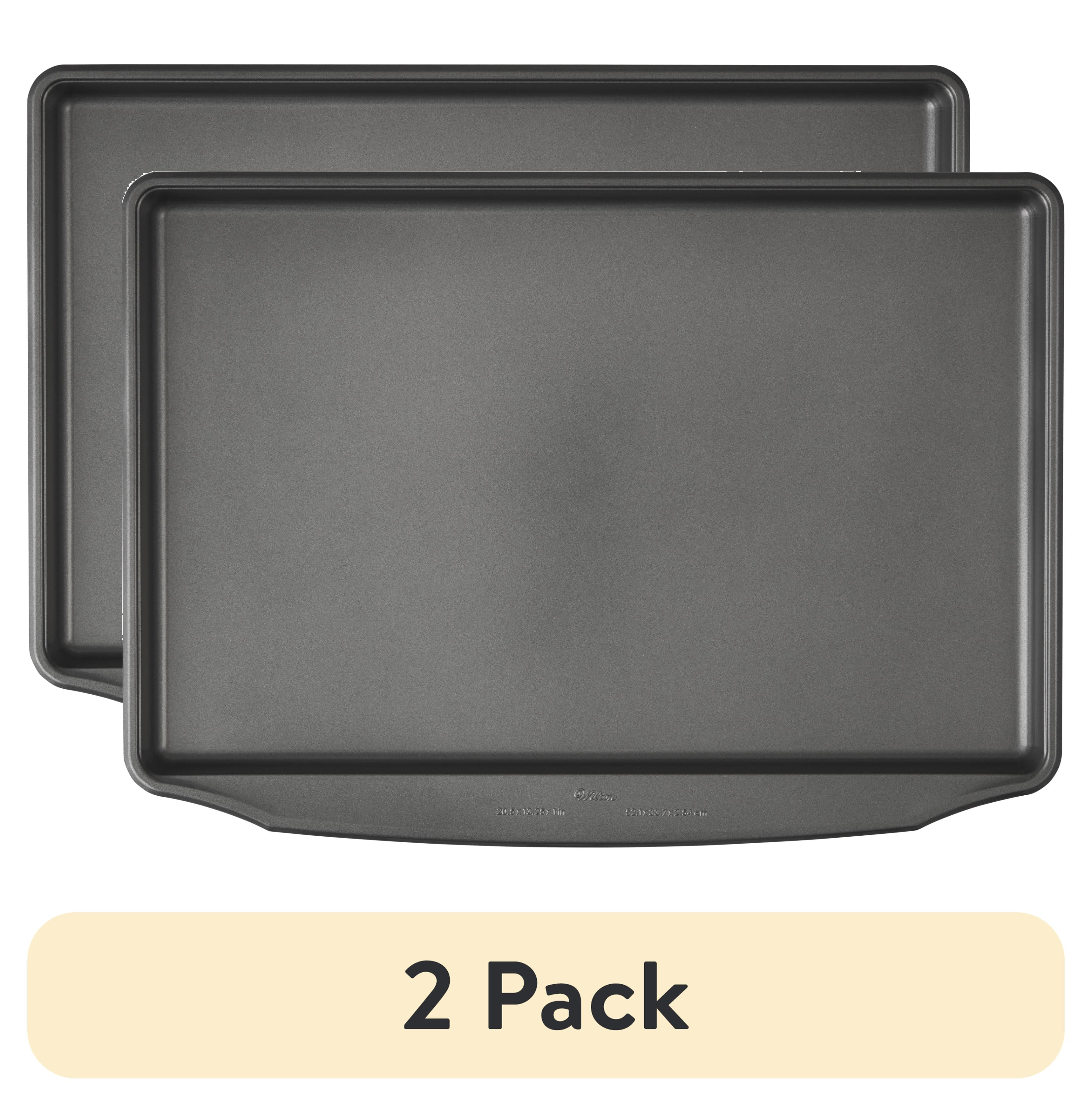 Wilton Premium Non-Stick Cookie Sheet Steel Baking Pan 13" x 20" Rectangular Baking Tray Packaging May Vary
