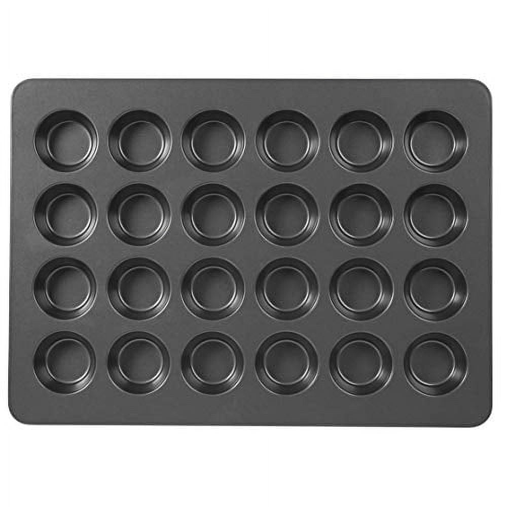 Wilton Perfect Results Premium Non-Stick Bakeware Mega Muffin and Cupcake Baking Pan, 24-Cup