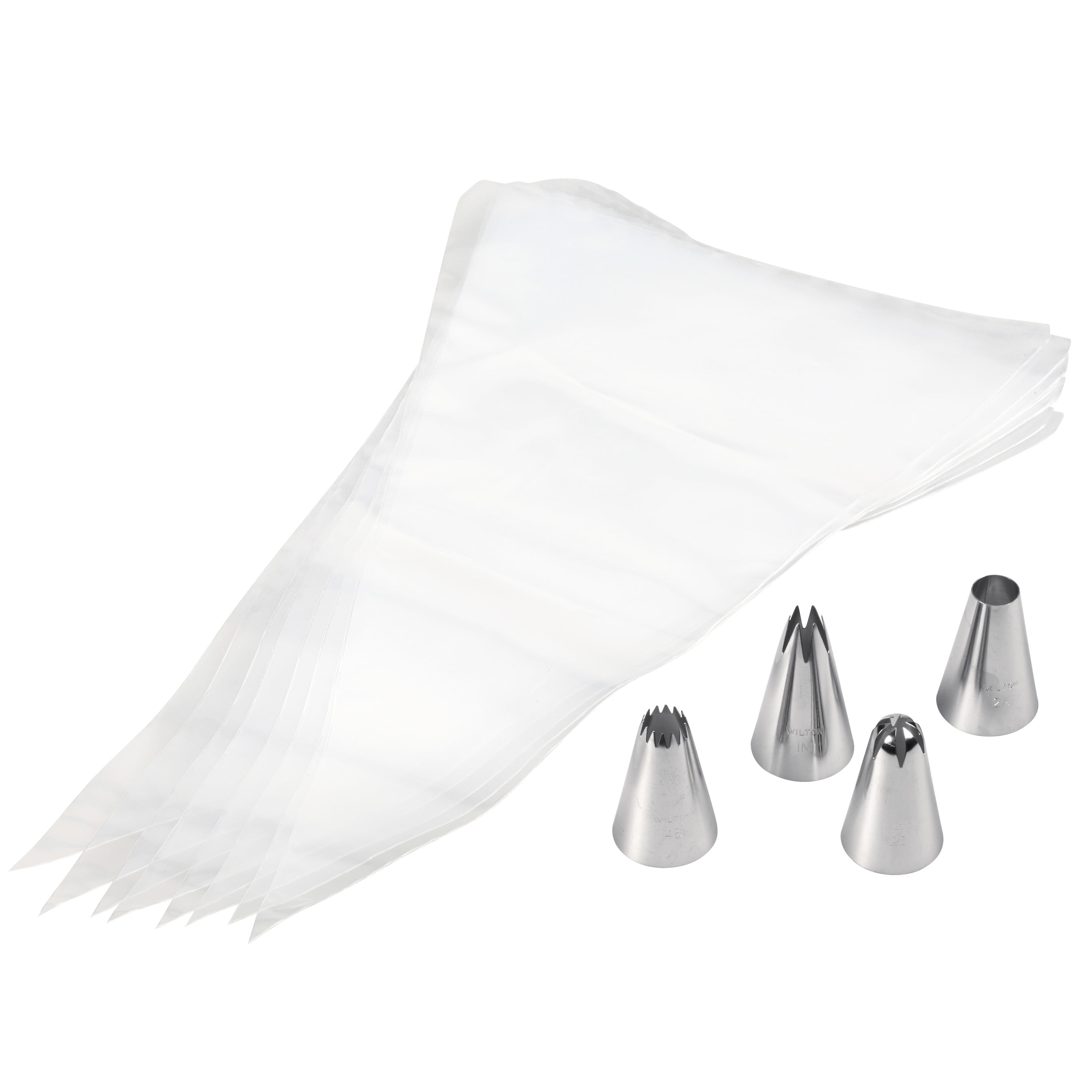 Wilton Piping Tip and Decorating Bag Cupcake Decorating Kit, 12-Piece Set