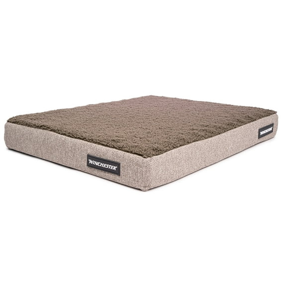 Winchester Pet Washable Dog Bed, Grey, L