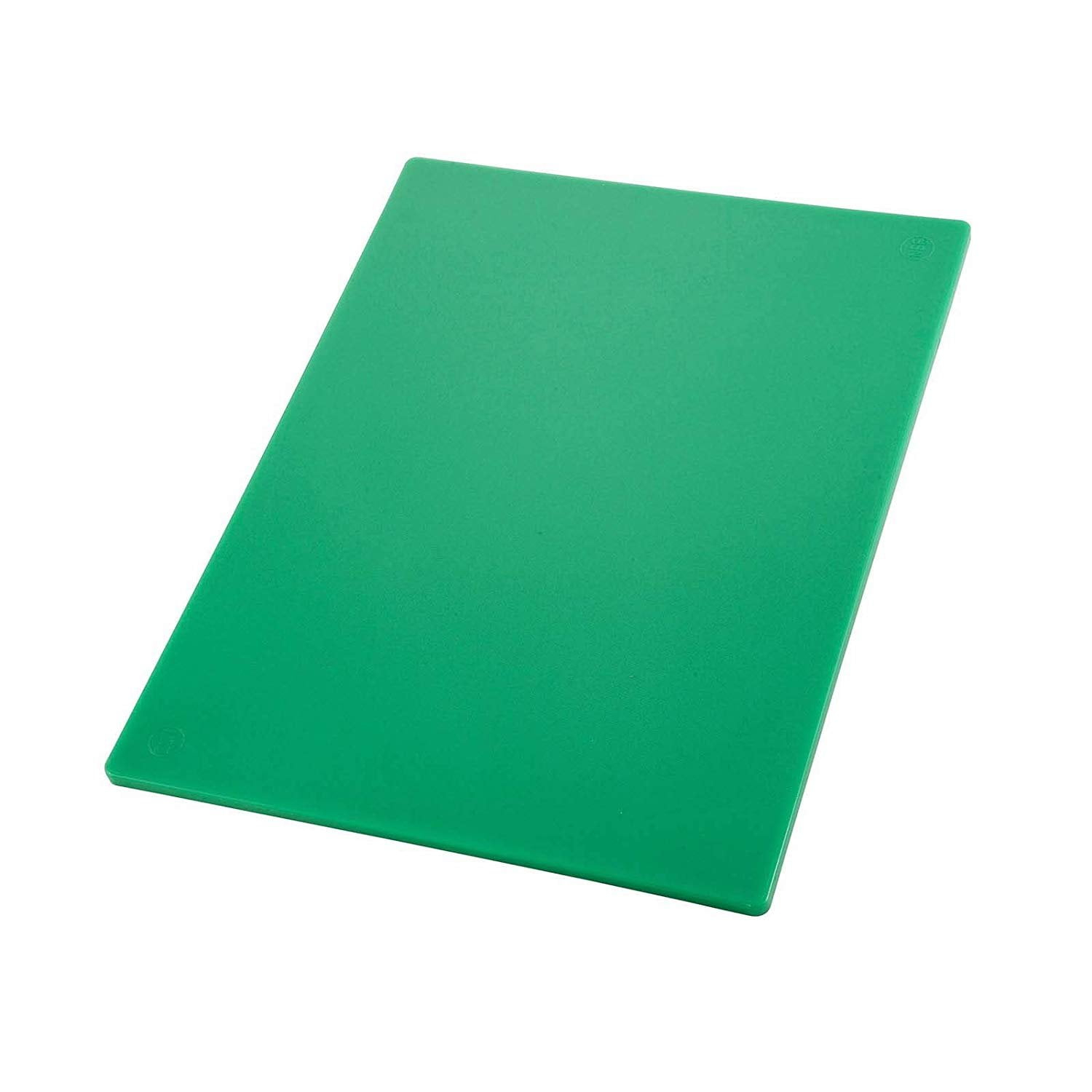 Winco HAACP Color-Coded Cutting Board, 1/2 Thick - 15" x 20", Green
