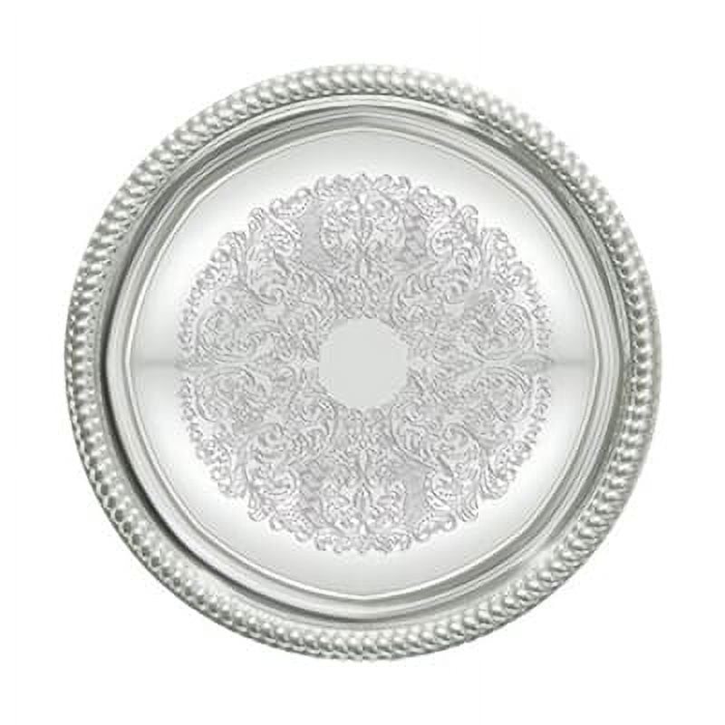 CMT-14 Round Tray, 14-Inch, Chrome,Medium