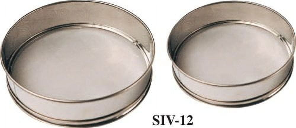 Winco Sieve, Stainless Steel Rim and Mesh, 10" dia