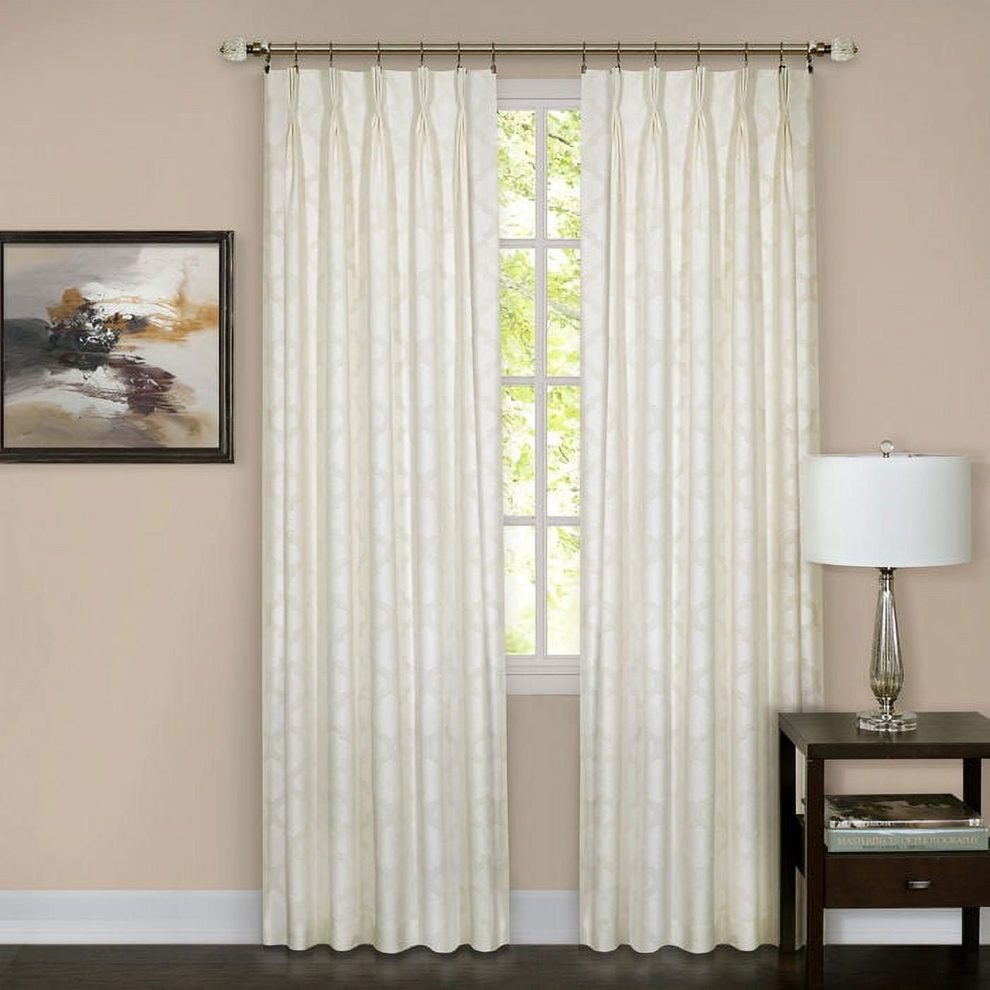 Windsor Pinch Pleat Window Curtain Panel