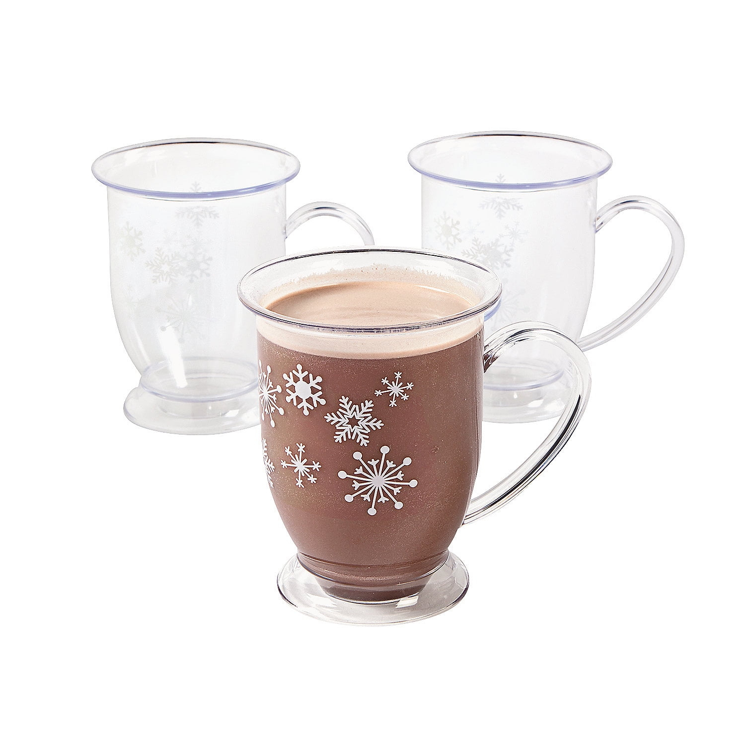 Winter Retreat Plastic Mugs (6Pc) - Party Supplies - 6 Pieces