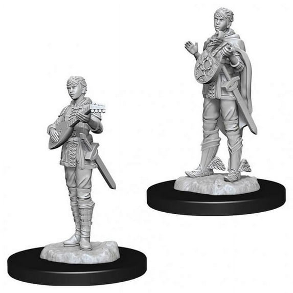 Dungeons & Dragons Nolzur's Marvelous Miniatures - Half-Elf Female Bard