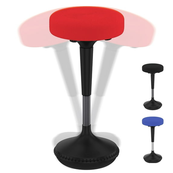 Wobble Stool Standing Desk Stool - tall office chair for standing desk chair wobble stools for classroom seating adhd chair height adjustable stool 23-33" Active stool for standing desk wobble chairs