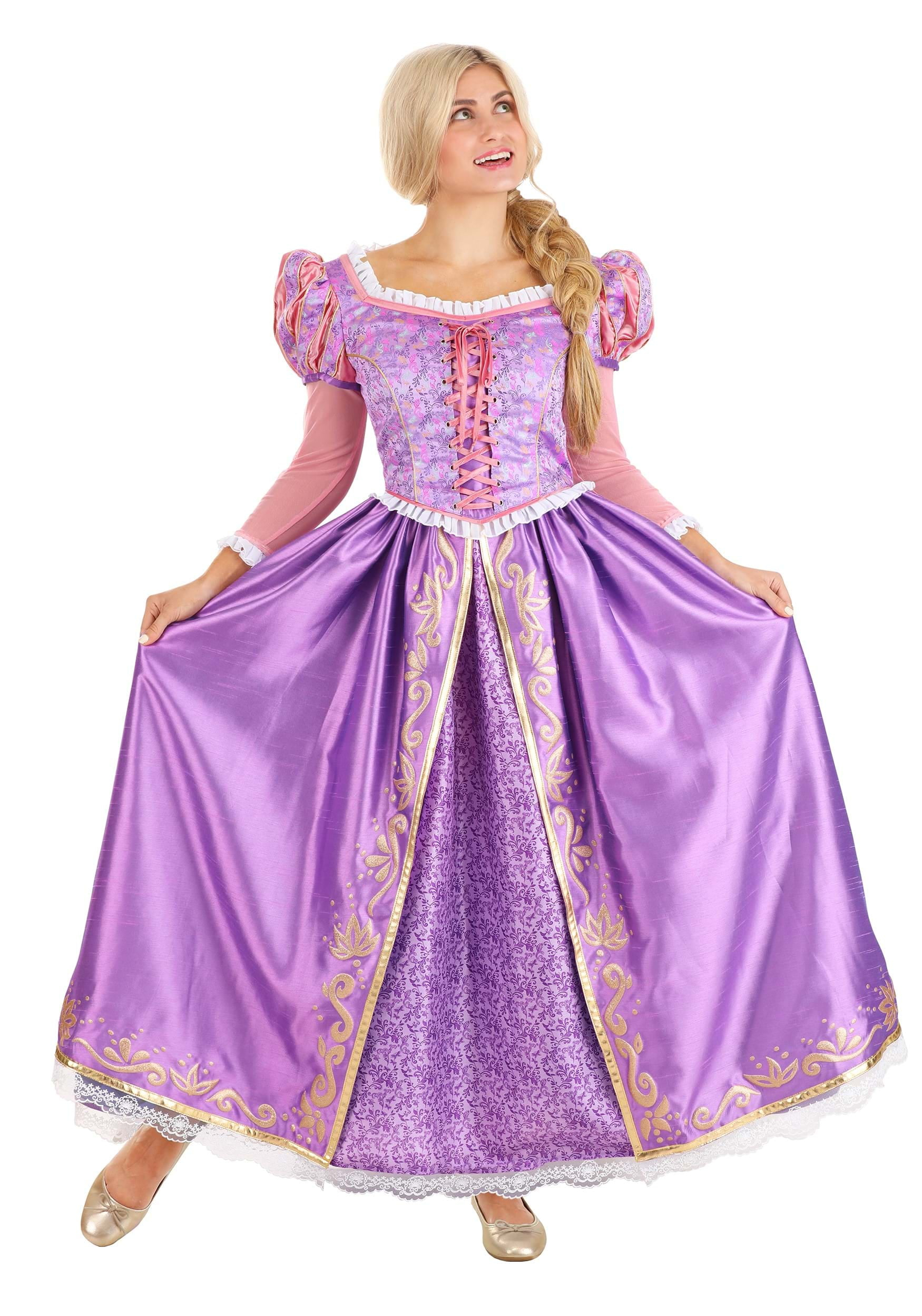 Women's Premium Rapunzel Costume Dress