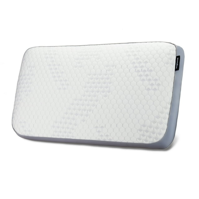 Wondertech Memory Foam Pillow with Cooling Cover, Queen, 1 Pack
