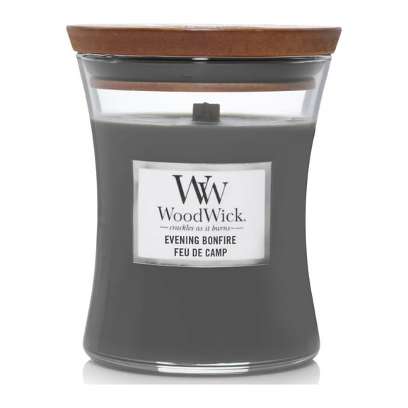 WoodWick Evening Bonfire- Medium Hourglass candle