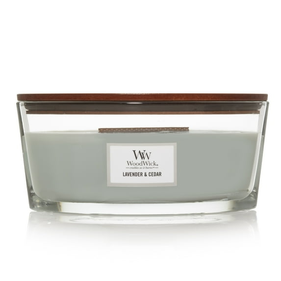 WoodWick Lavender & Cedar - Ellipse Candle