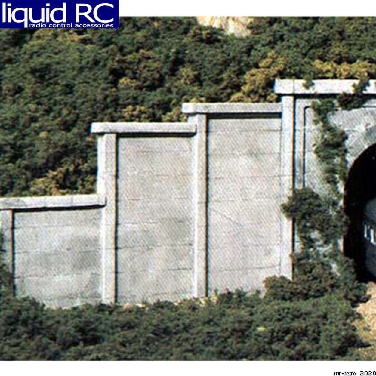Woodland Scenics C1158 N Retaining Wall Concrete 6 Model Train Scenery 4 Years 5", 3.15"