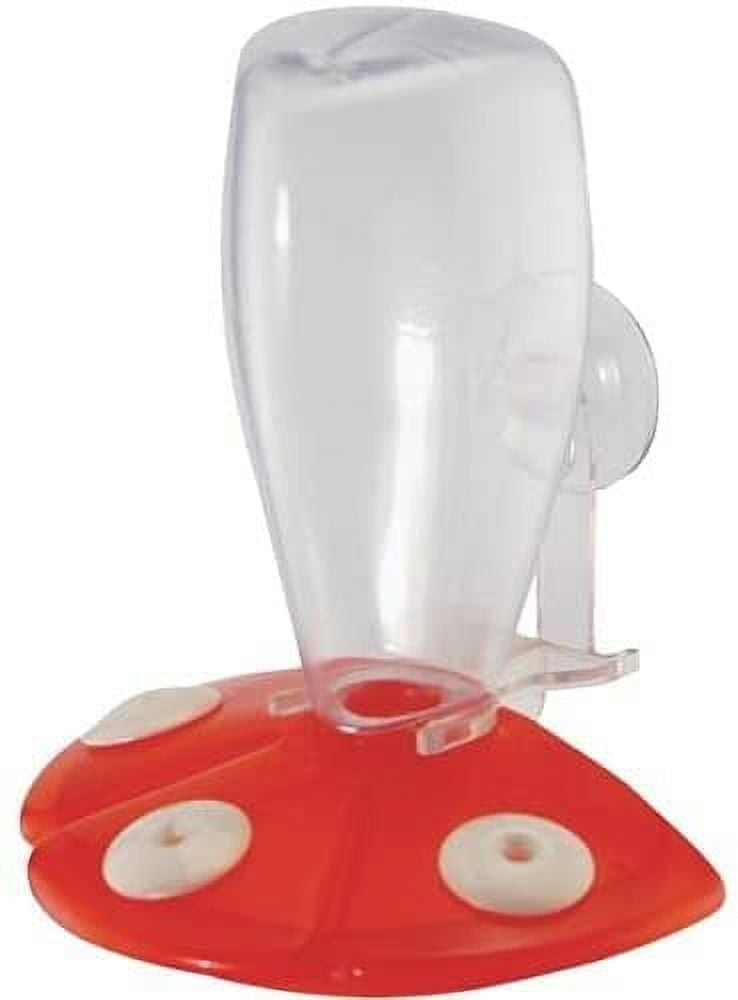 Audubon 12 Oz Plastic Window Mount Hummingbird Feeder NA5546