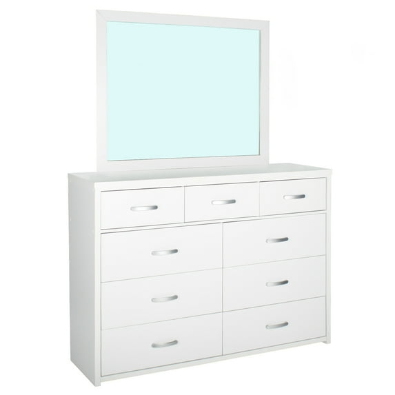 Woodpeckers Furniture and Mattress Majestic Super Jumbo 9-Drawer Double Dresser