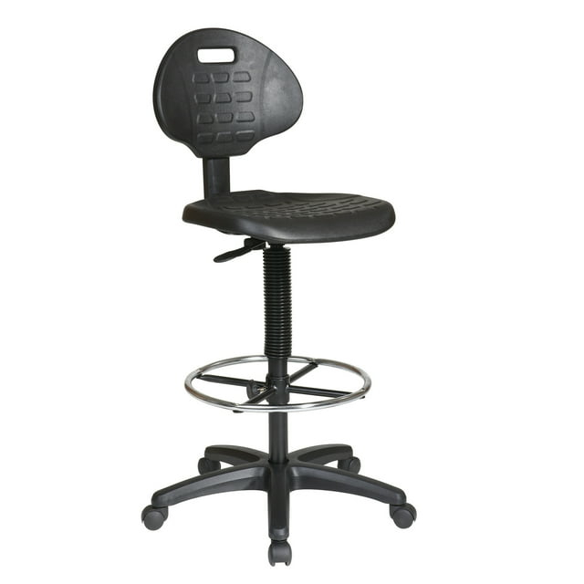 Work Smart Intermediate Drafting Chair with Adjustable Footrest