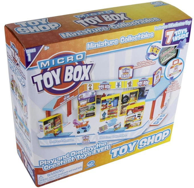 World's Smallest Micro Toy Box Store Playset, Multi