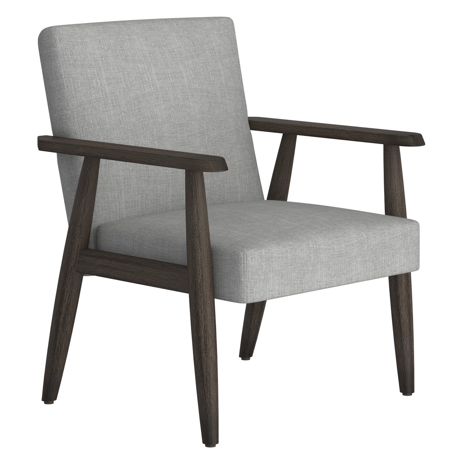 Worldwide Home Furnishings 403-588GY Huxly Accent Chair - Grey & Weathered Brown