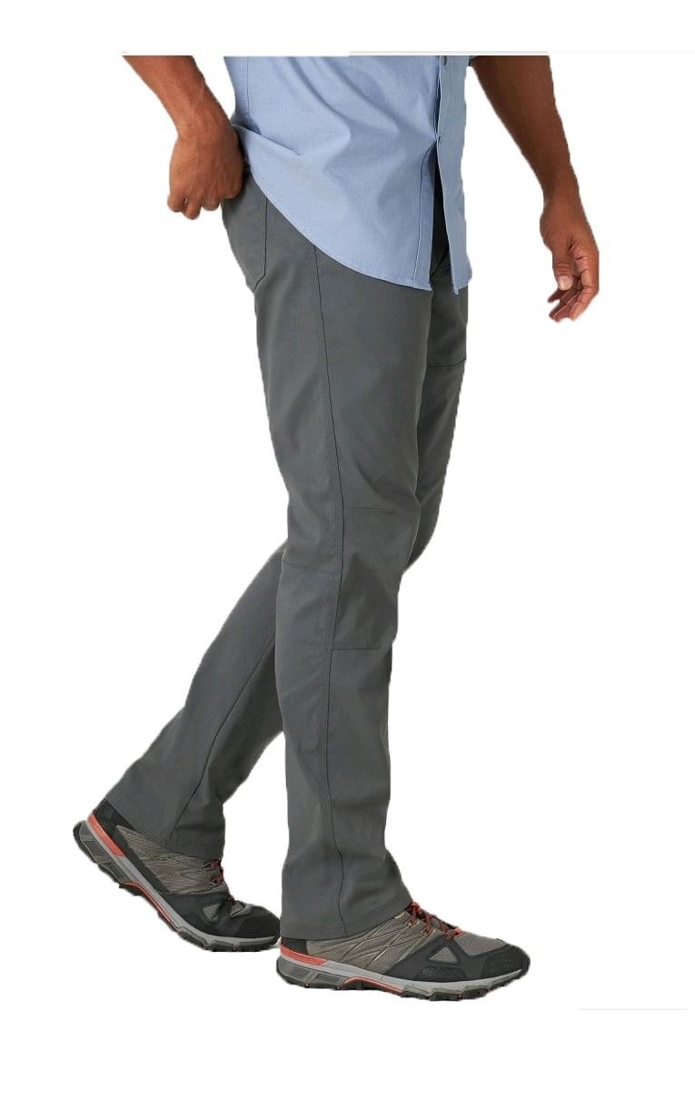 Wrangler Shadow Black ATG All Terrain Gear Synthetic Relaxed Straight Fit Pants - 34 X 30