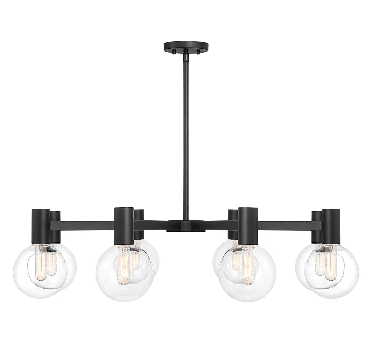 Savoy House Wright 8 - Light Chandelier in  Matte Black