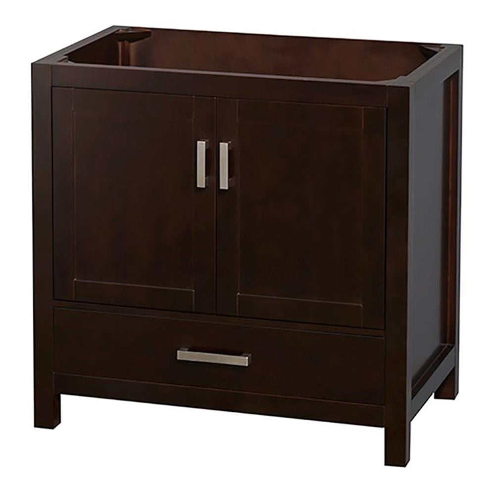 Wyndham Collection Sheffield 35" Freestanding Single Vanity Base Only