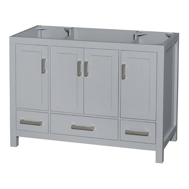 Wyndham Collection Sheffield 47" Freestanding Single Vanity Base Only