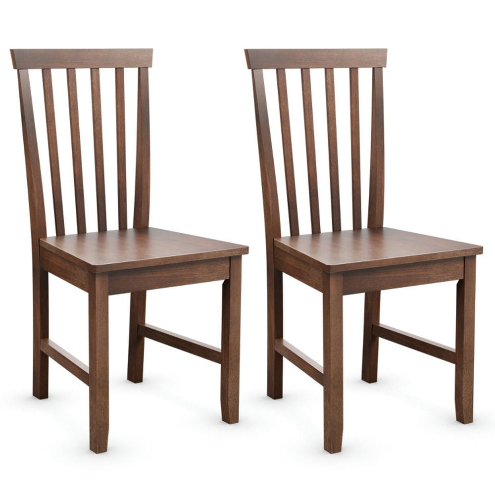 Spaco Set of 2 Dining Chairs with Solid Wooden Legs, Lounge Chair, Dining Room Chair for Kitchen, Dining, Bedroom, Living