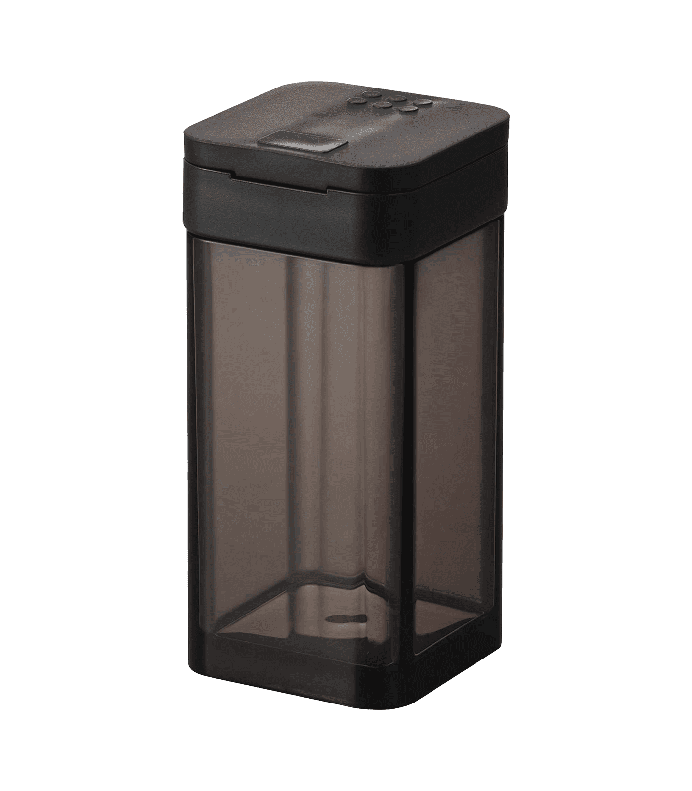 Yamazaki Home Spice Jar, Black, Plastic, No Assembly