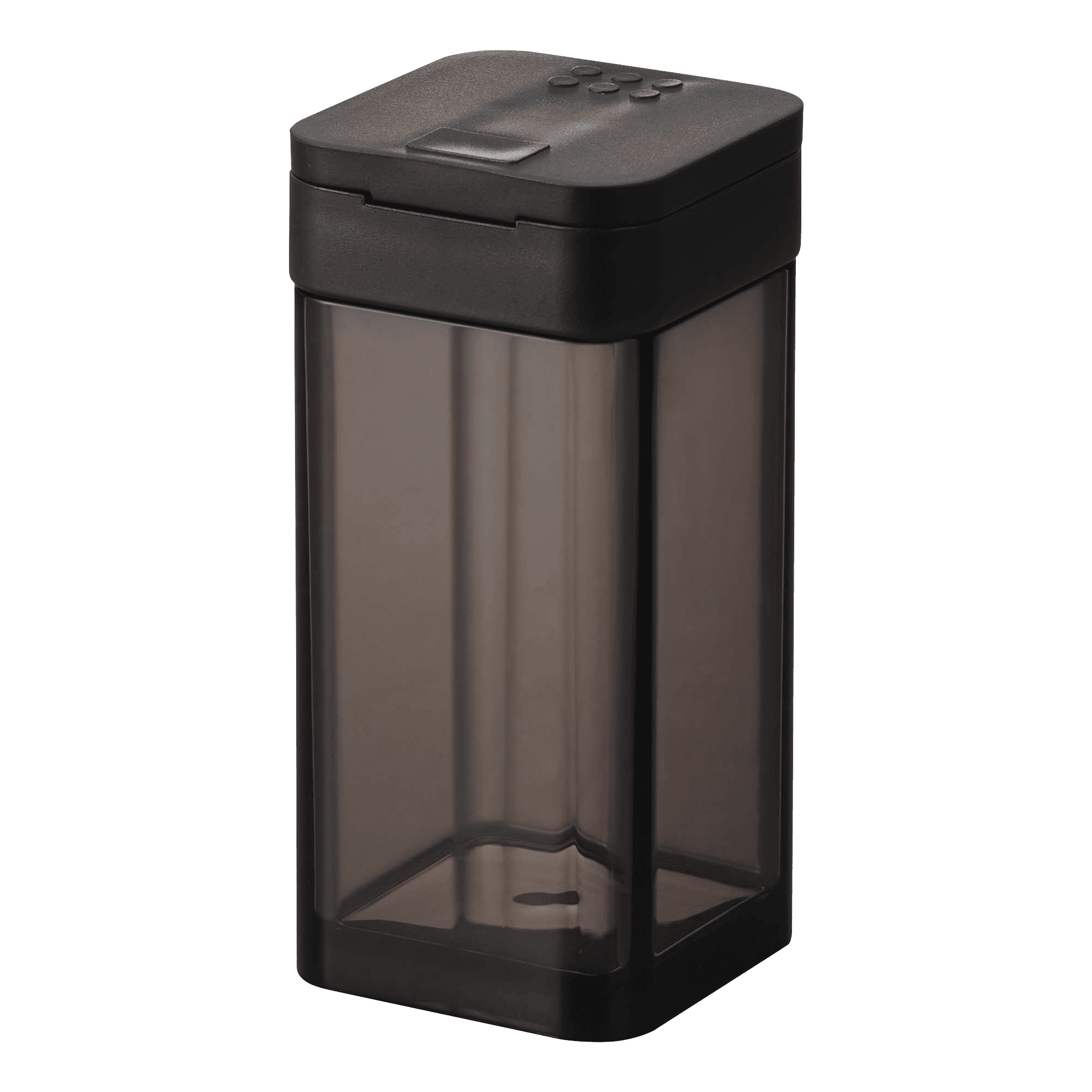 Yamazaki Home Spice Jar, Black, Plastic, No Assembly