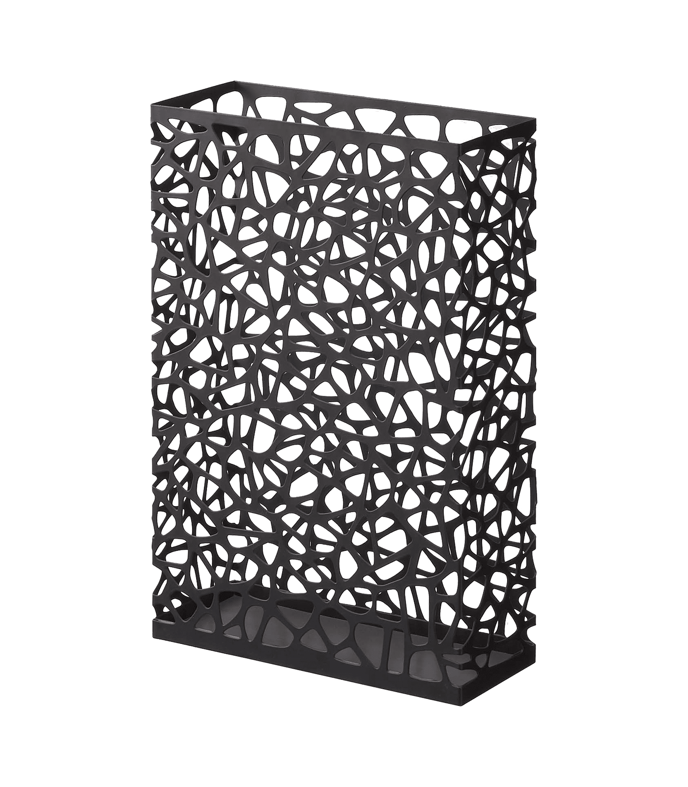Yamazaki Home Umbrella Stand - Two Styles, Black, Steel, Rectangle,  Holds up to 10 umbrellas, No Assembly