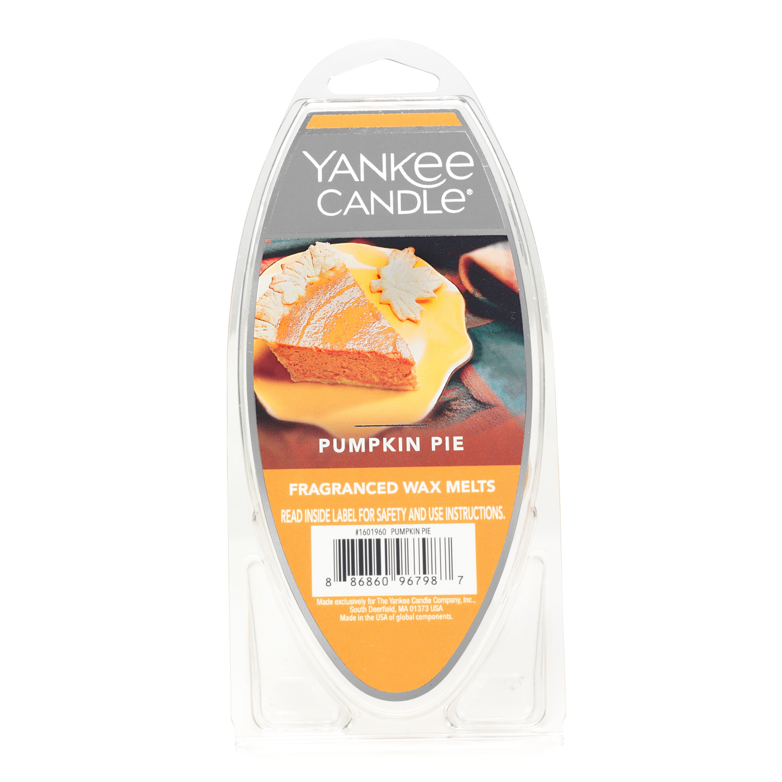 Yankee Candle Pumpkin Pie Wax Melts, 6 Count