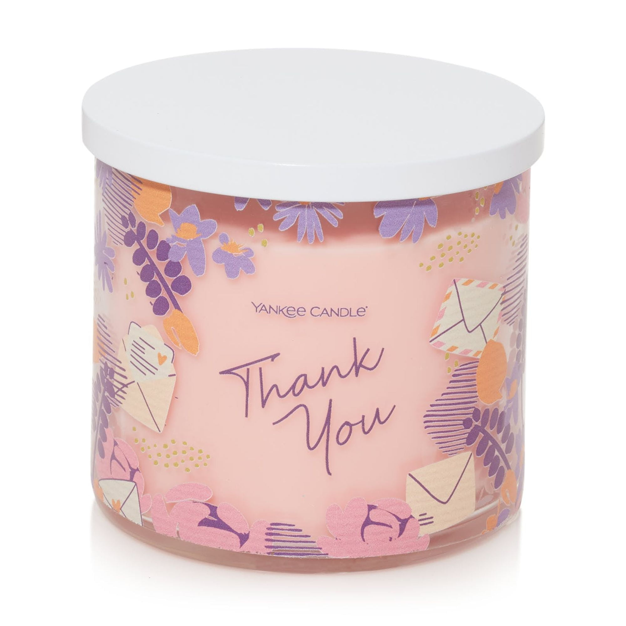 Yankee Candle Thank You 3-Wick Candle, Pink Sands, 14.5 oz.