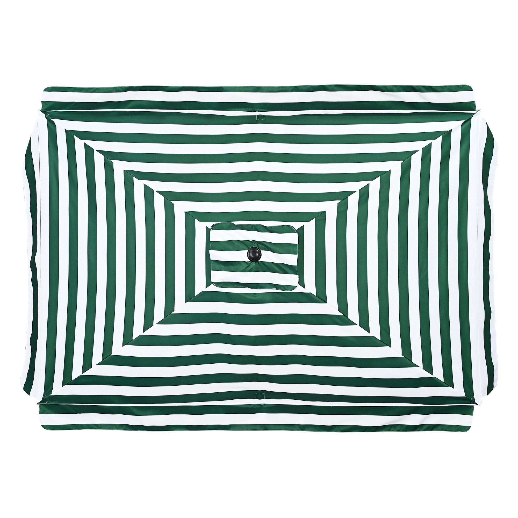 Yescom 10x6.5 Ft Patio Umbrella Replacement Canopy Market Table Top Sunshade Cover Yard