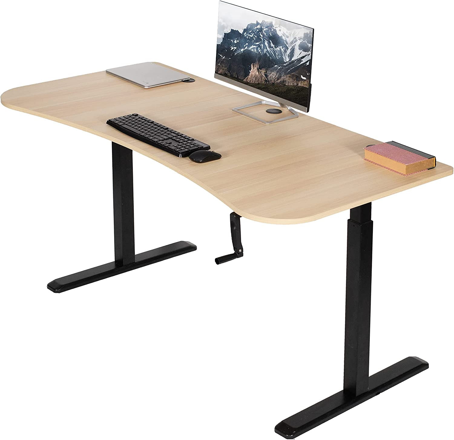 63in x 32in Crank Height Adjustable Desk