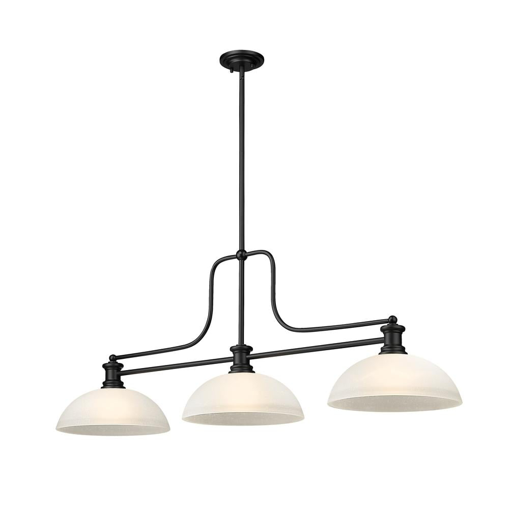 Z-Lite Z-Studio 1 - Light Pendant in  Matte Black/Heritage Brass
