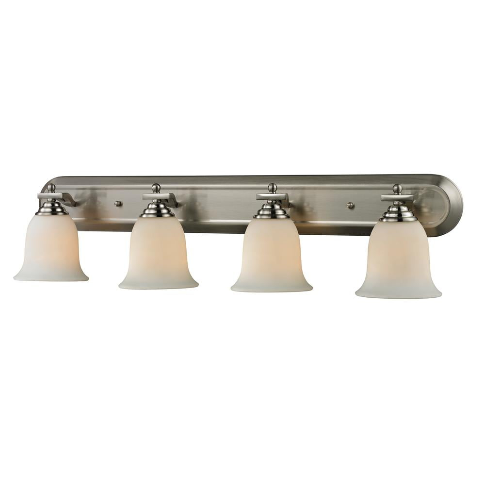 Z-Lite Z-Studio 1 - Light Pendant in  Matte White/Heritage Brass