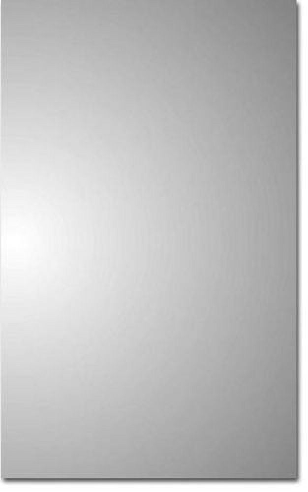 21-2-26-07 Media 16in x 26in Frameless Recessed Medicine Cabinet with 7 shelves