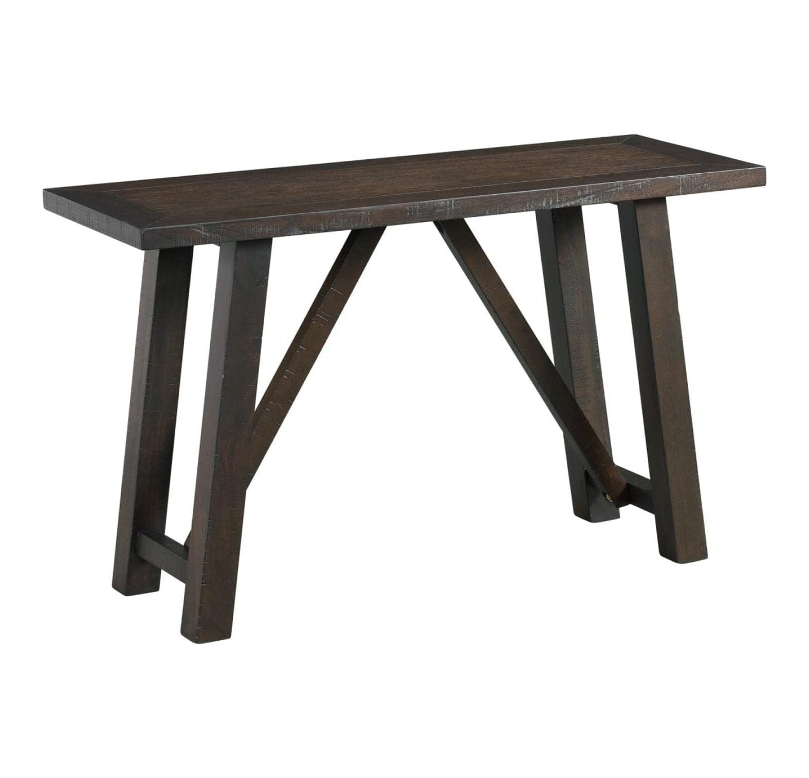 Picket House Furnishings Carter Counter Height Bench in Gray