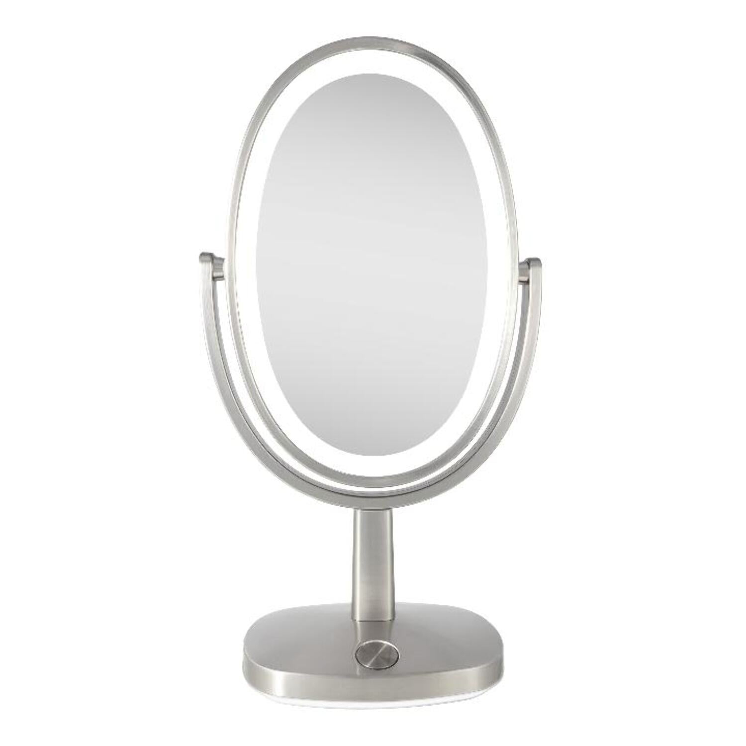 Zadro Newport LED Lighted Makeup Mirrors w/ Magnification & Touch Pad