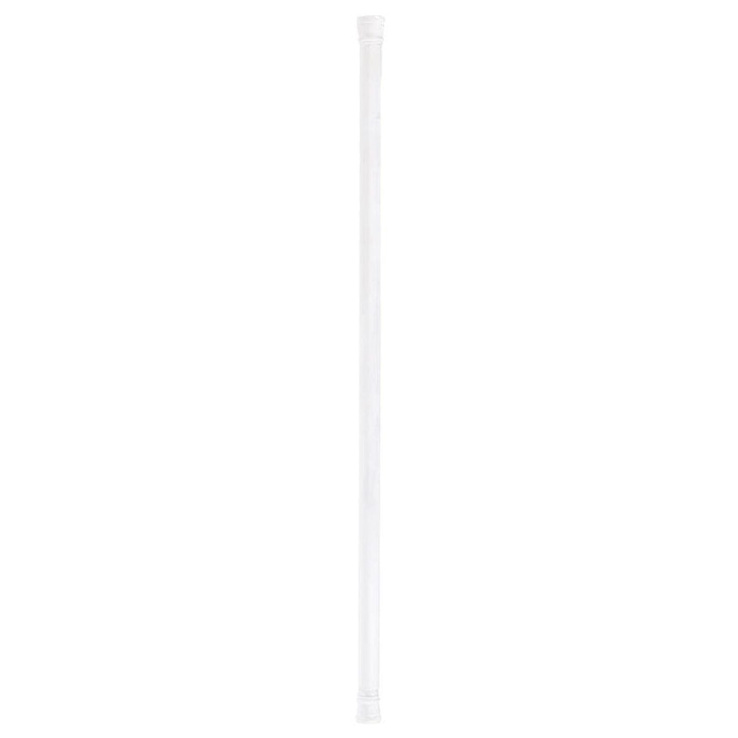 Zenna Home Shower Curtain Rod 60 in. L White