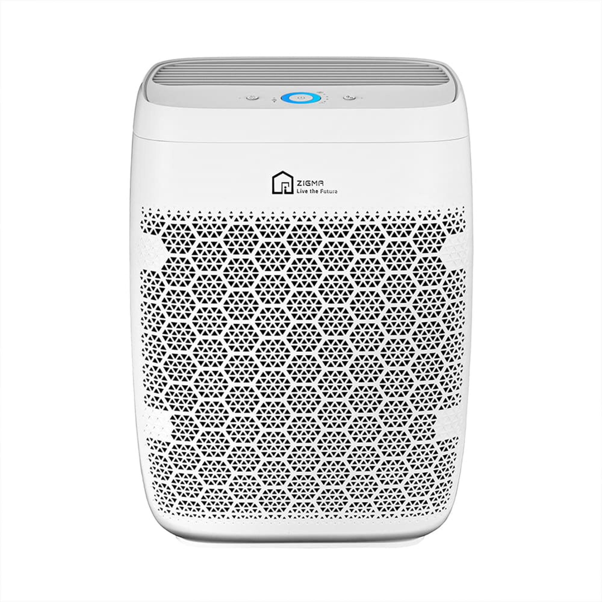 Zigma Aerio-300 1580 Sq Ft Smart 5-in1 HEPA Air Purifier for Home, White