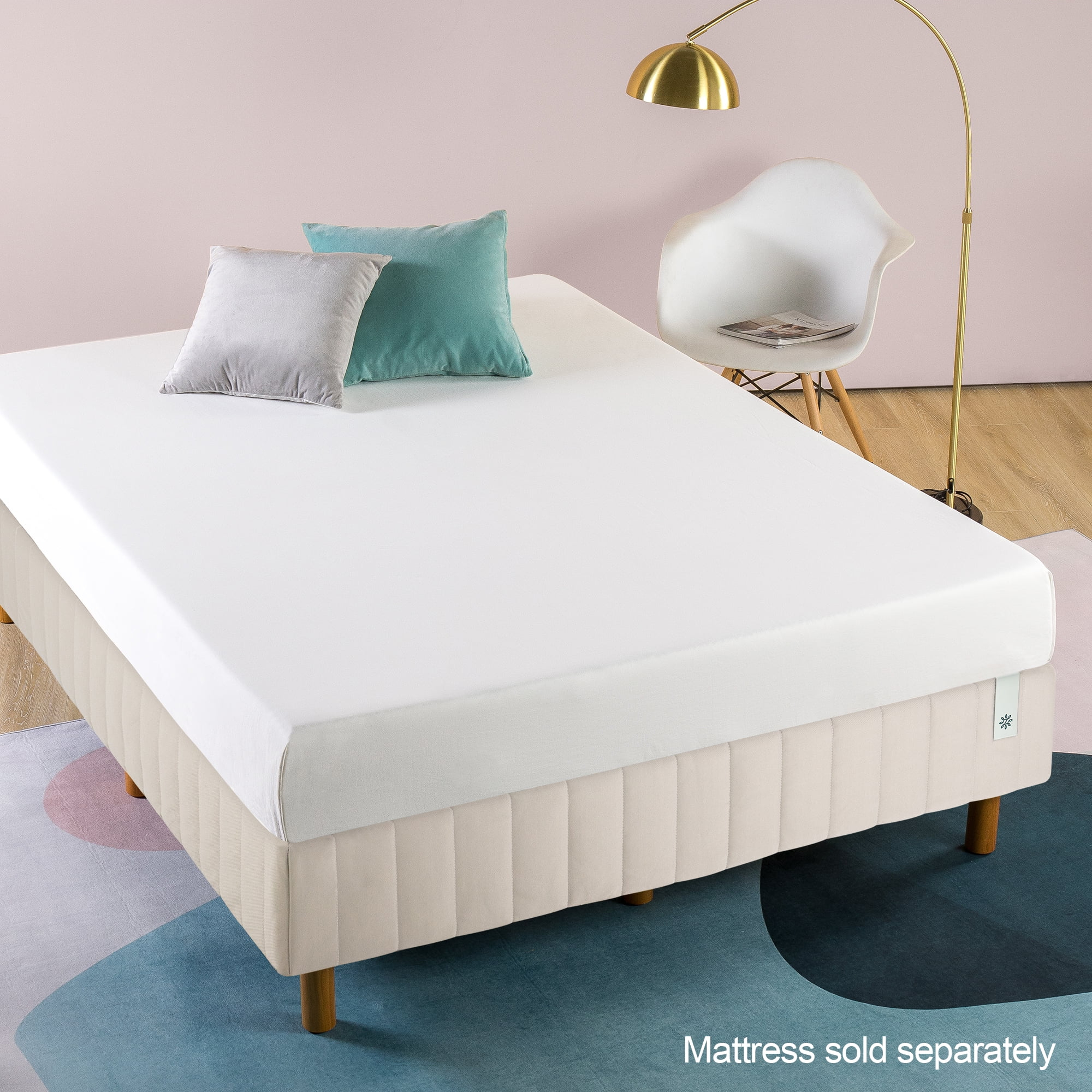 Zinus Good Design Winner Justina 16" Metal Mattress Foundation Box Spring, Twin