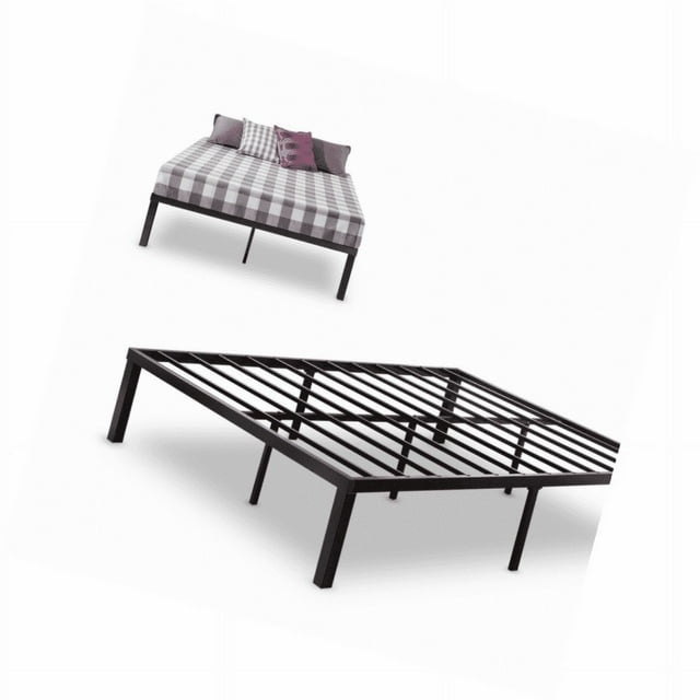Zinus Quick Lock 16 Inch Metal Platform Bed Frame / Mattress Foundation / No Box