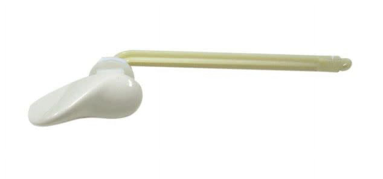 american standard 047148-0200a left hand plastic trip lever, white